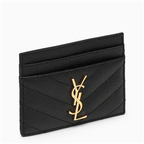 yves saint laurent porta carte di credito|Saint Laurent Porta carte di credito Monogram nero .